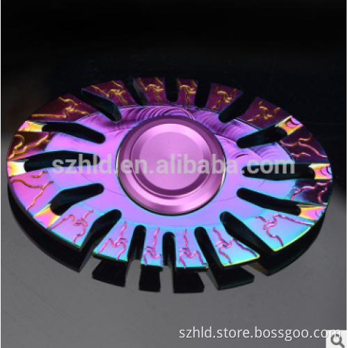 top selling 2 minutes turning time fidget toy New Tri-Spinner Fidgets Toy EDC Sensory Fidget Spinner